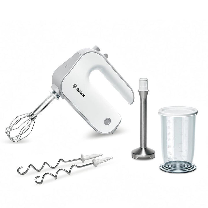 Bosch Hausgeräte MFQ4070 Handrührer 500 Watt, Weiss/Silber