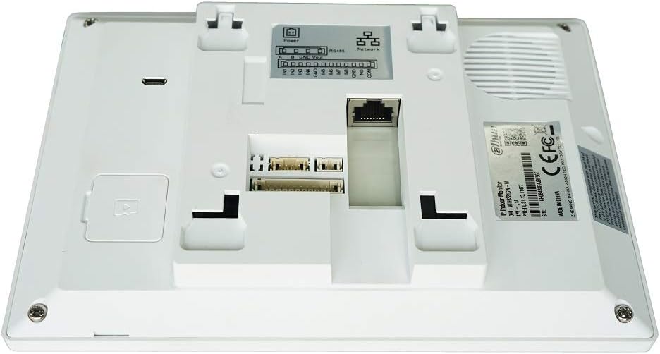 Dahua VTH5321GW-W 802.3af PoE Android 7-Inch IP Indoor Monitor, Video Intercom Monitor, Wired Doorbe