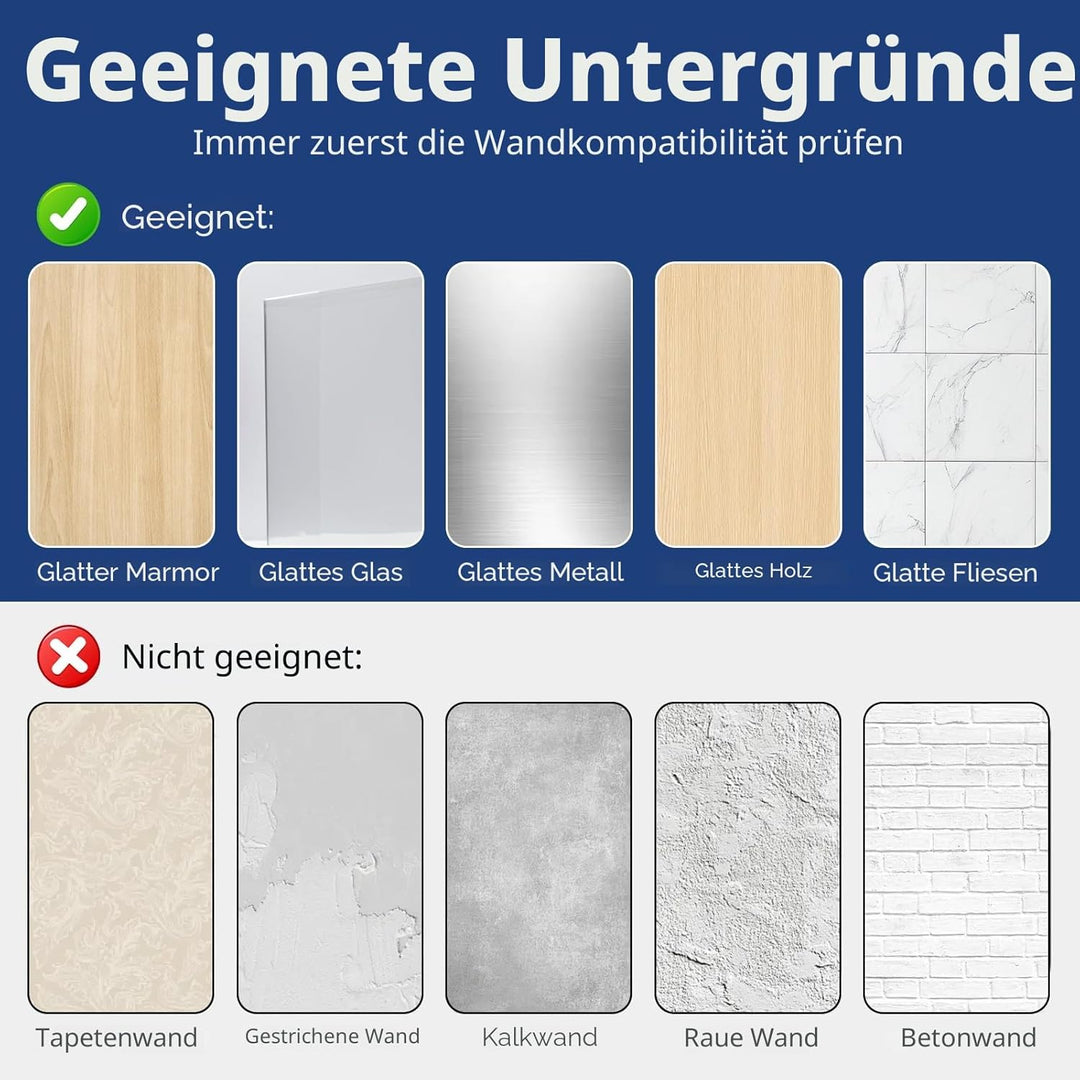 Menbyci Duschablage Ohne Bohren 2 STK, Duschregal Eckregal Badregal SUS304 Edelstahl Metall Rostfrei