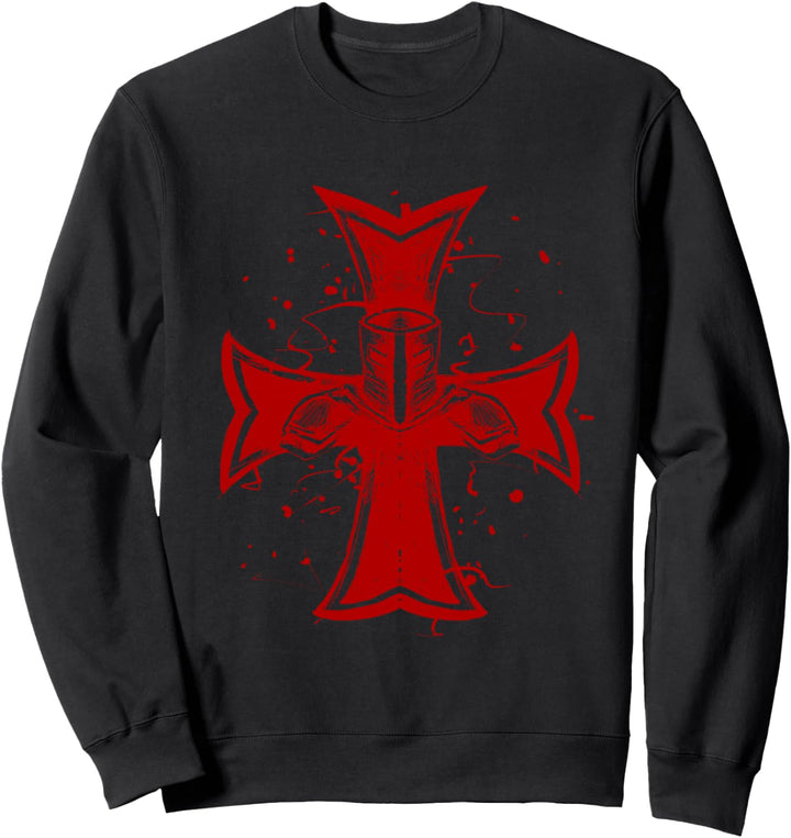 Tempelritter Geschenk Tempelritter Kreuz und Ritter Sweatshirt