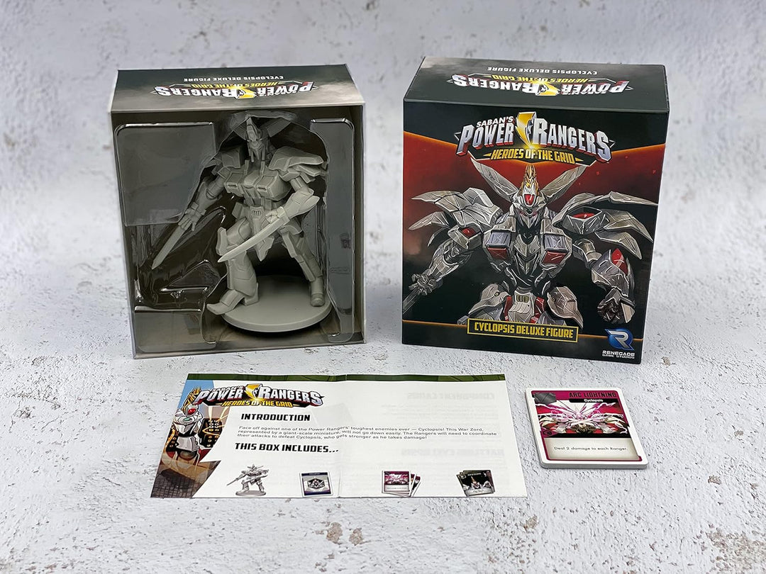 Renegade Game Studios 865 - Power Rangers: Heroes of the Grid Cyclopsis Figure