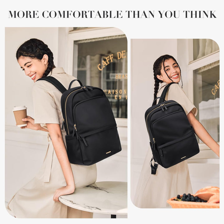 GOLF SUPAGS Laptop Rucksack für Damen Casual Daypack für Arbeit Reisen College Schulrucksack Handtas