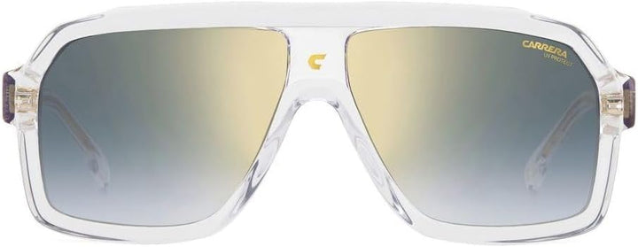 Carrera Unisex 1053/s Sunglasses, 900/1V Crystal, 60