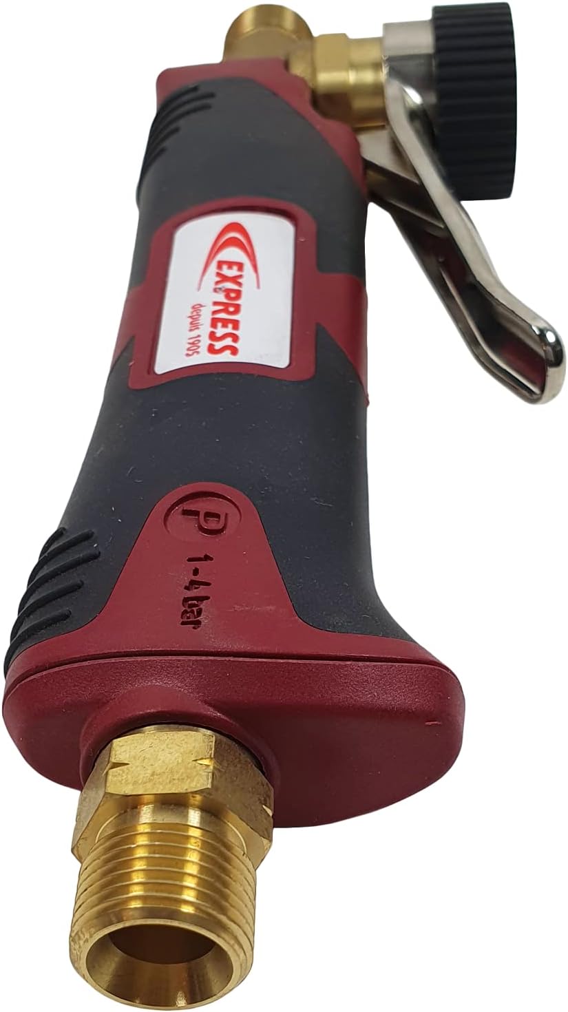 Lötkolben Set - Lötlampe - Dachrinnen Lötset - Schweissbrenner - Lötzubehör - Ergonomischer BI-Mater