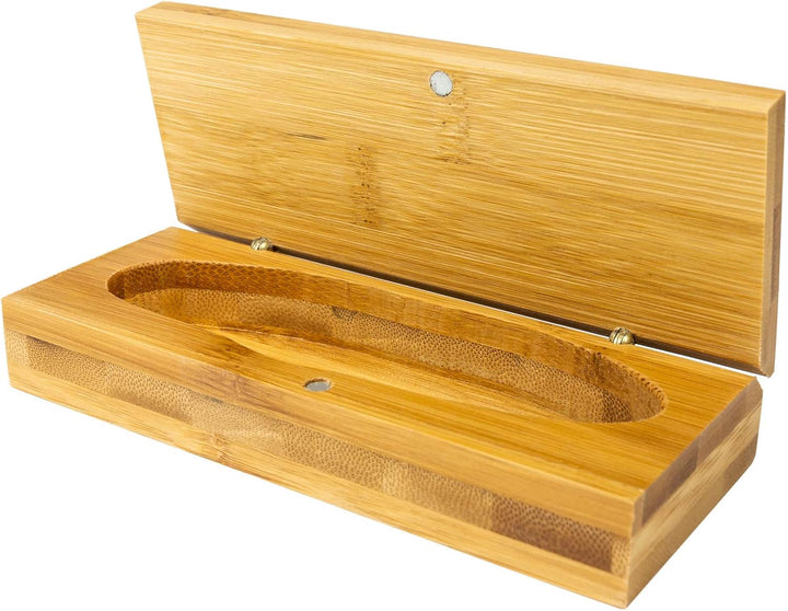 Aperiti 42/TP-WSB Grunwerg 3-IN-1 Kellnermesser in Einer Geschenkschatulle aus Bambus, Edelstahl, 14