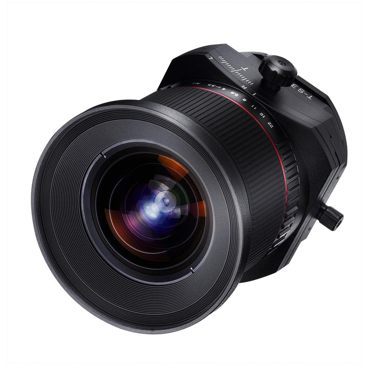 Samyang MF 24mm F3,5 T/S für Sony E - Tilt Shift Vollformat & APS-C Weitwinkel Objektiv, manueller F