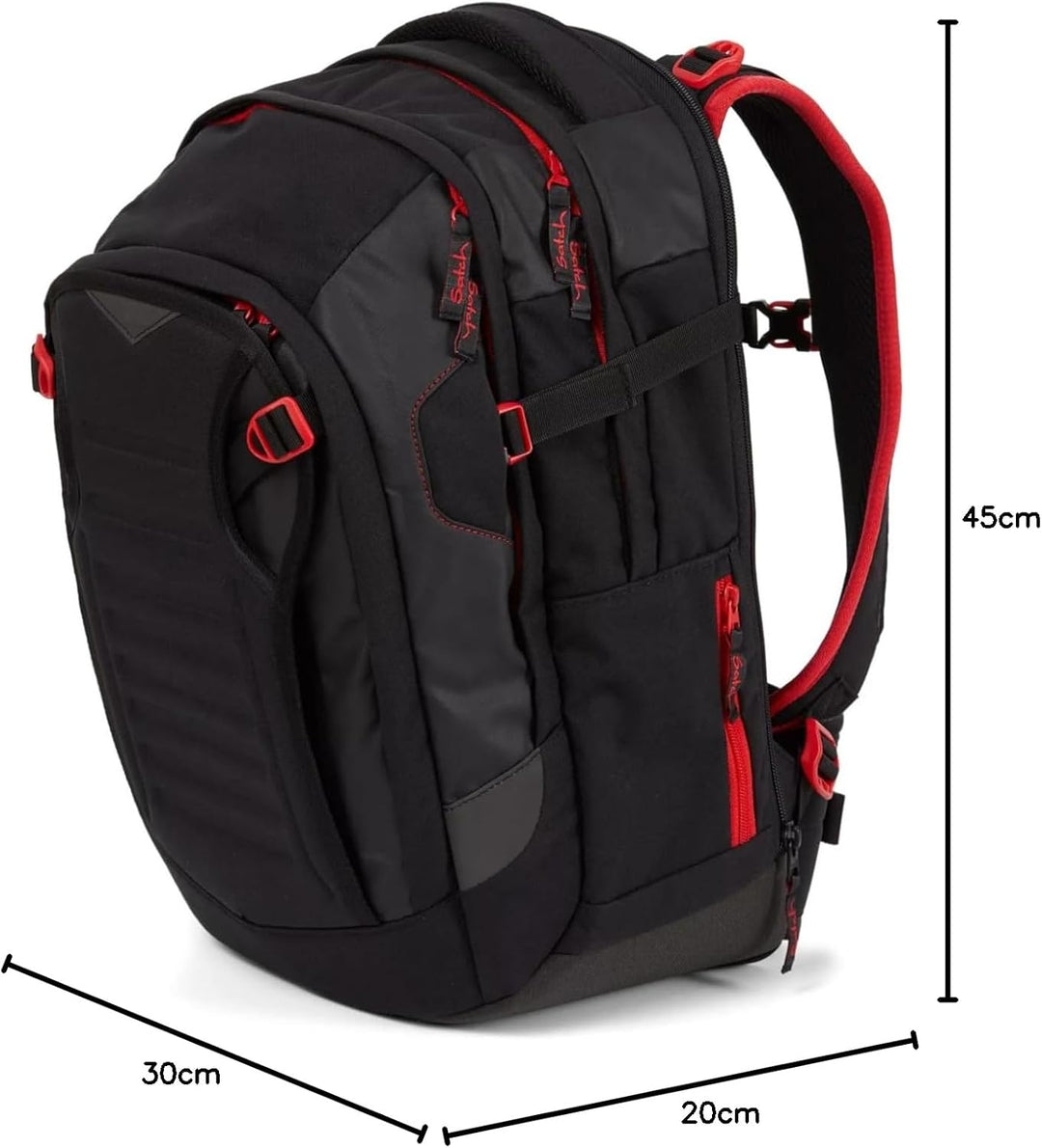 satch Unisex Kinder Match Schulrucksack match (1er Pack) Einheitsgrösse Fire Phantom, Einheitsgr&#xF