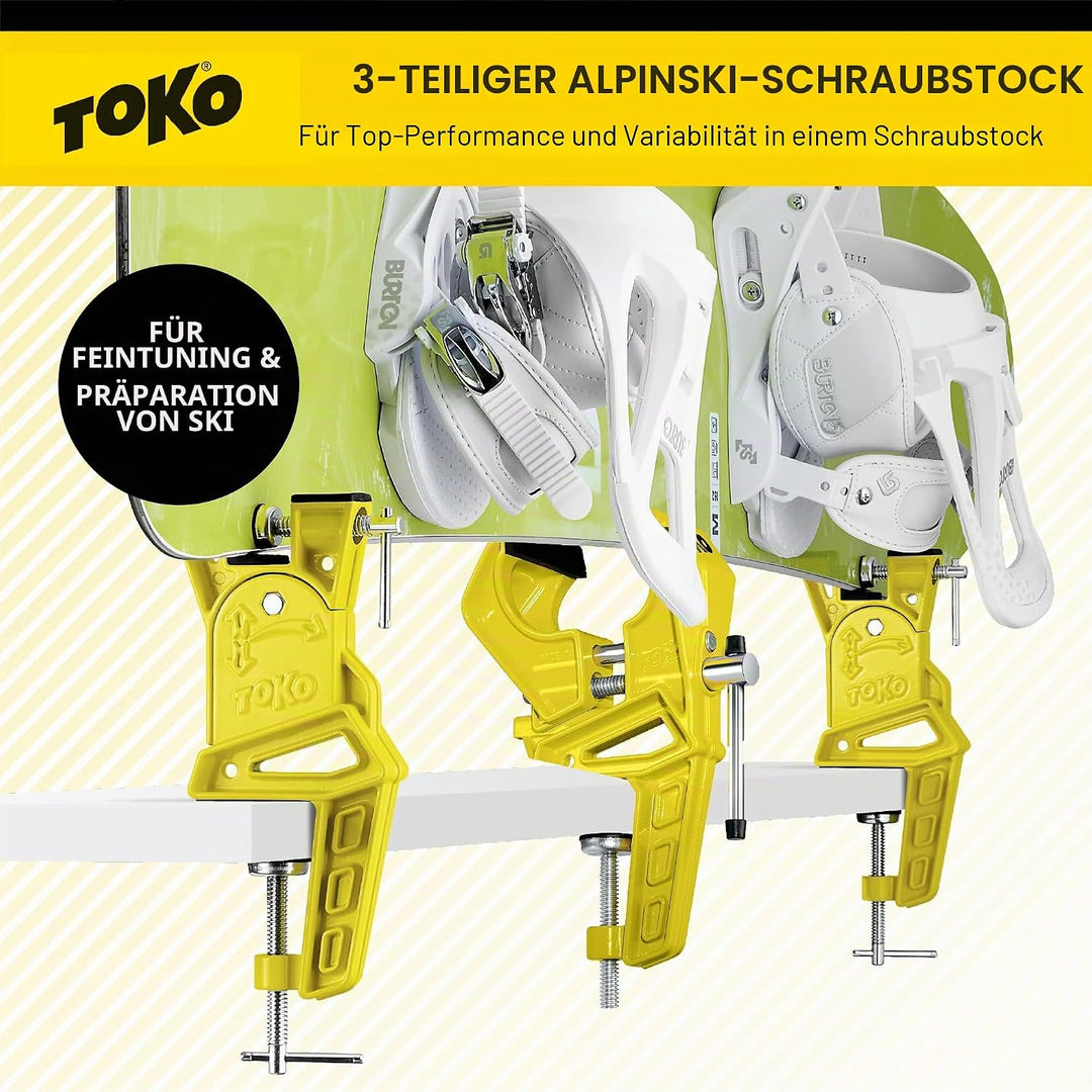 Toko Reparatur Tool Ski Vise World Cup neutral Single, neutral Single