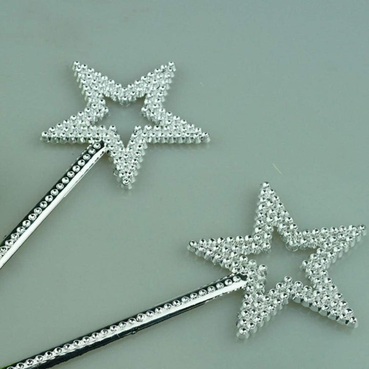 TOYANDONA 12 Stück Sternenstab Weihnachten Fee Prinzessin Stick Xmas Party Favors Mädchen Kostüm Req