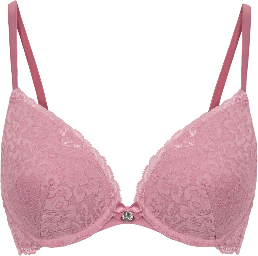 Hunkemöller Vorgeformter Push-up-Bügel-BH Marine 70B Lilas, 70B Lilas