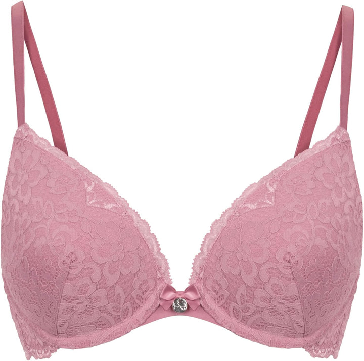 Hunkemöller Vorgeformter Push-up-Bügel-BH Marine 70B Lilas, 70B Lilas