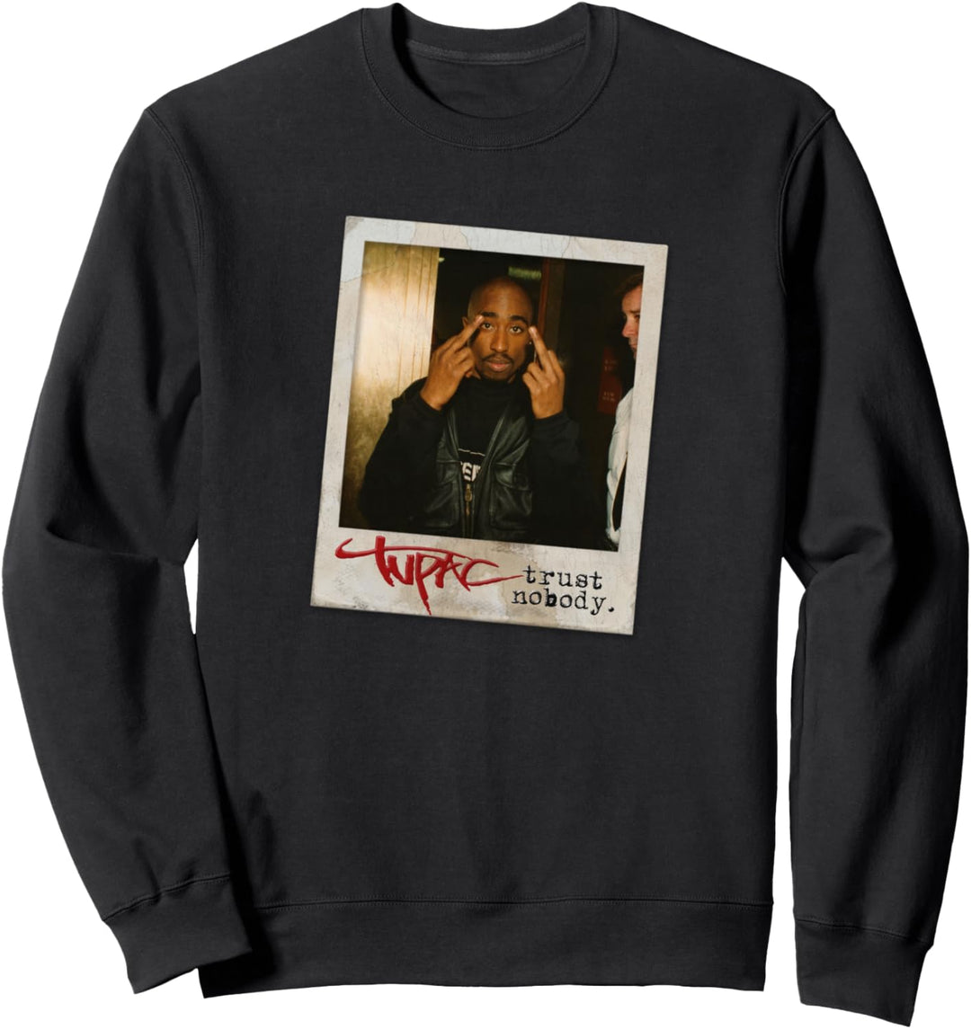 Tupac Trust Nobody Foto Sweatshirt