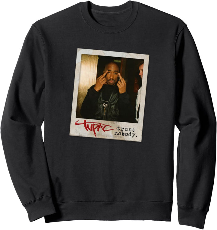 Tupac Trust Nobody Foto Sweatshirt