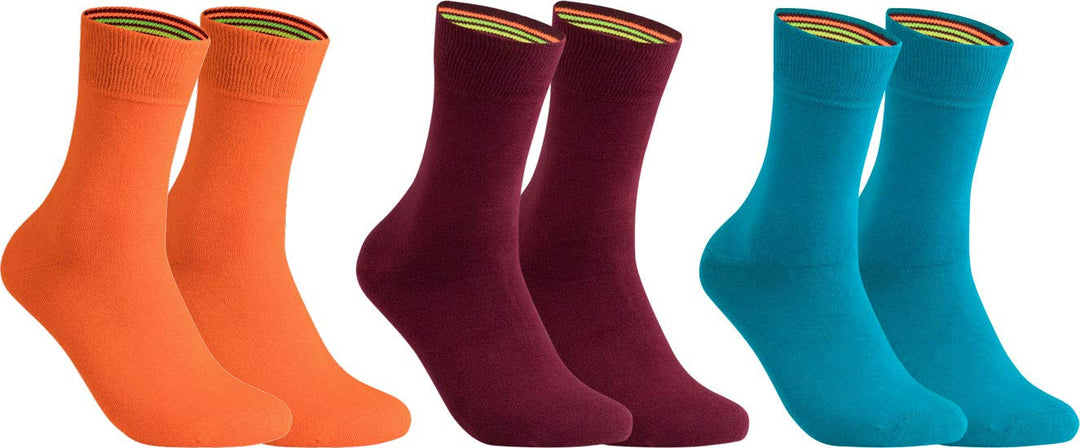 gigando – Socken Herren Baumwolle Uni Farben 3er, 4er, 5er, 6er oder 8er Pack in Premiumqualität – s