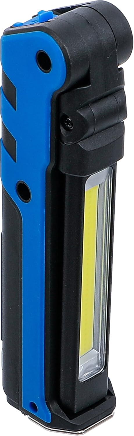 BGS 85334 | Akku-Knicklampe | COB-LED 5 W | 360 lm | USB-C | Kopflicht 3 W LED, 150 lm | Lampenkopf
