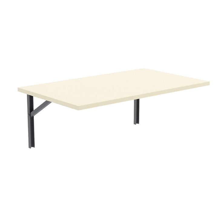 AKKE Klapptisch Wandklapptisch Esstisch - Klappbar Faltbar Platzsparend - Rechteckig - 80cm x 60cm -