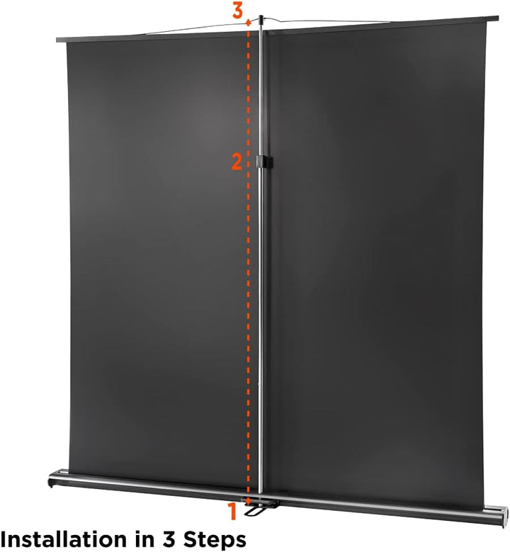 celexon Mobile Beamer-Stativ Leinwand Ultramobil Professional für Schule, Präsentation oder Büro mit