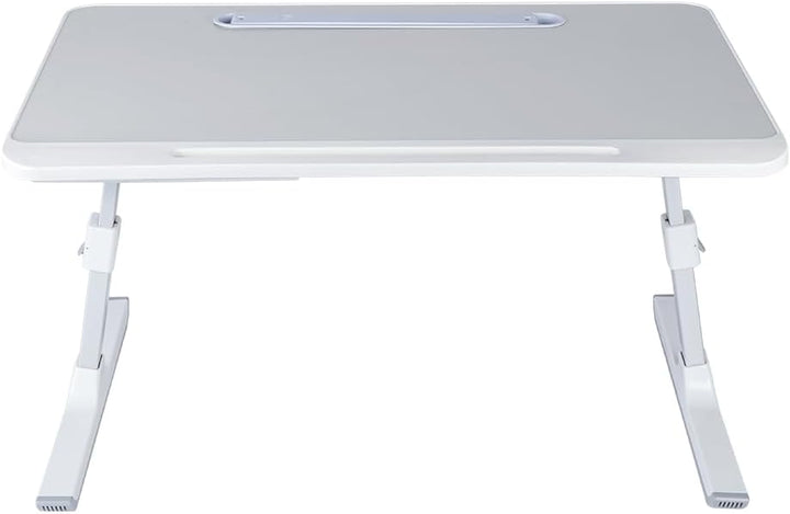 Betttisch Klappbar, Laptoptisch, Einstellbare Höhe, mit Buchständer, Schublade, Lap Stopper, Tablet