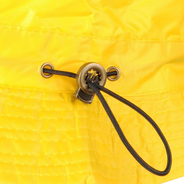Toutacoo. Regenhut. Regenbob. Einstellbar. Nylon-Look S 032-gelb, S 032-gelb