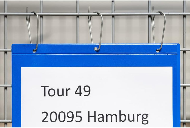 Krog Kennzeichnungstasche mit Aufhängelochung, A4 quer, 25 Stück grün grün A4 quer, gr&amp;