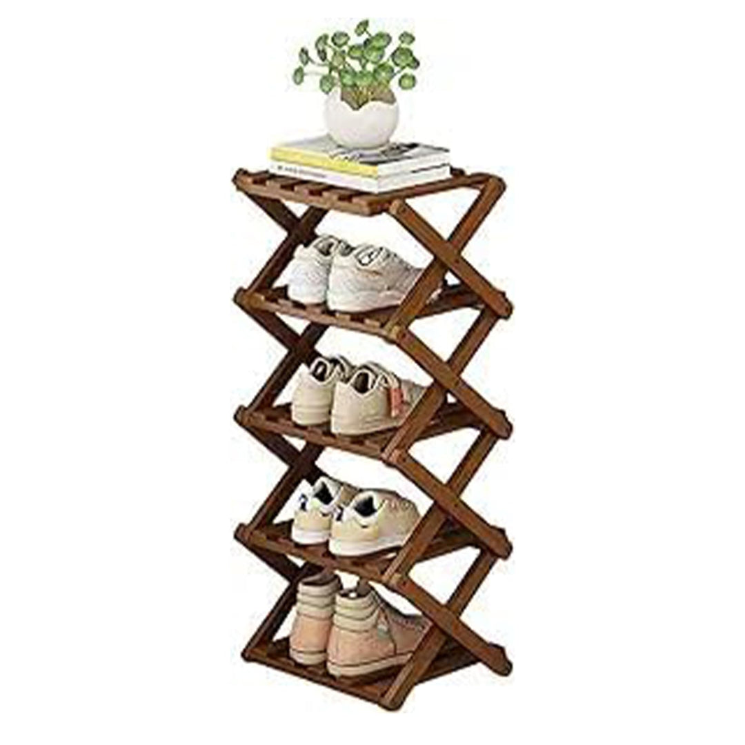 Vertikales Schuhregal Klein, Schuhschrank Hoch für Schlafzimmer, Wohnzimmer | Mehrschichtiges Schuhs