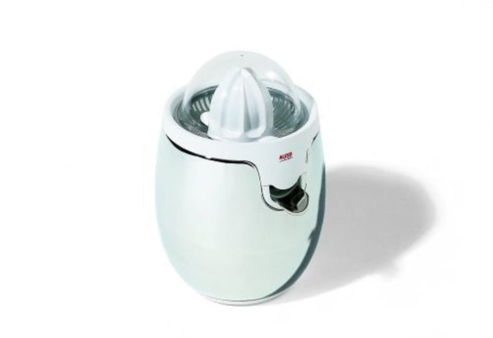 Alessi SG63 W Elektrische Zitronenpresse, Edelstahl, weiss, 1 x 29 x 10 cm, Einheiten, 1.0