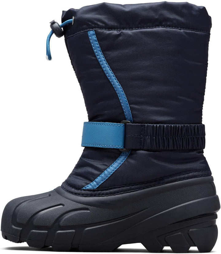 Sorel Flurry Winterstiefel für Kinder 32 EU Blau Collegiate Navy X Atmosphere Youth, 32 EU Blau Coll