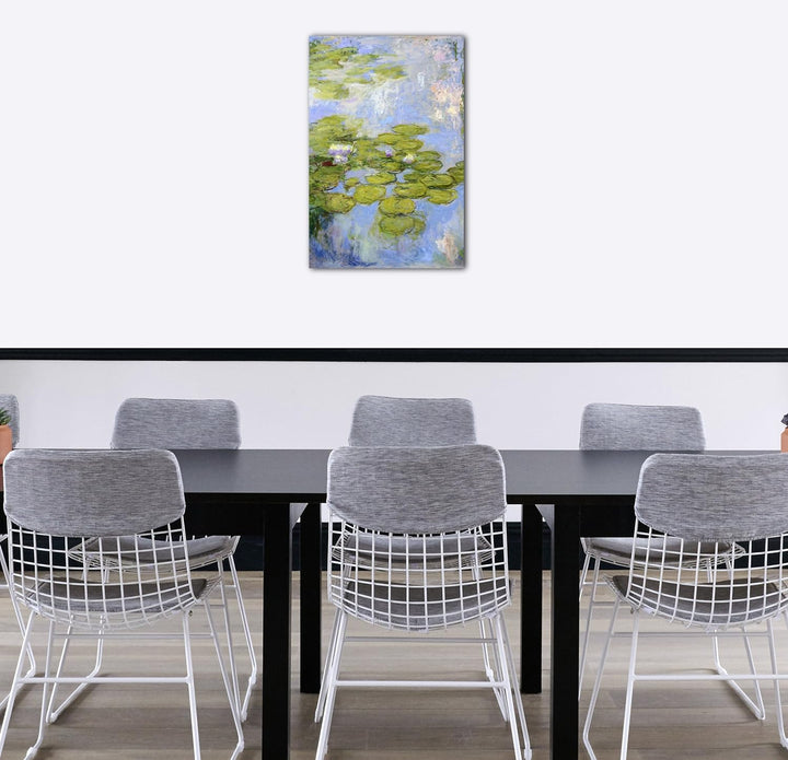 Printed Paintings Leinwand (80x120cm): Claude Monet - Seerosen 80x120 cm, 80x120 cm