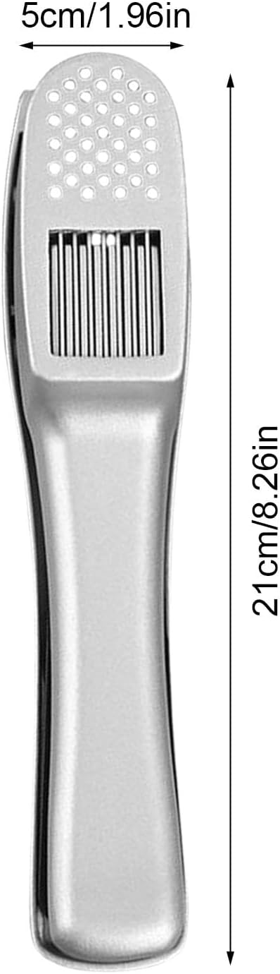 Knoblauchpresse aus Edelstahl, Knoblauchpresse aus Edelstahl, 2-in-1-Knoblauchschneider, professione