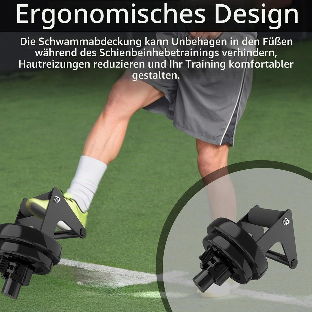 Tibialis Trainer, Beinstrecker Beinbeuger Gerät für Fitnessstudio Training im Freien und Urlaub Bein