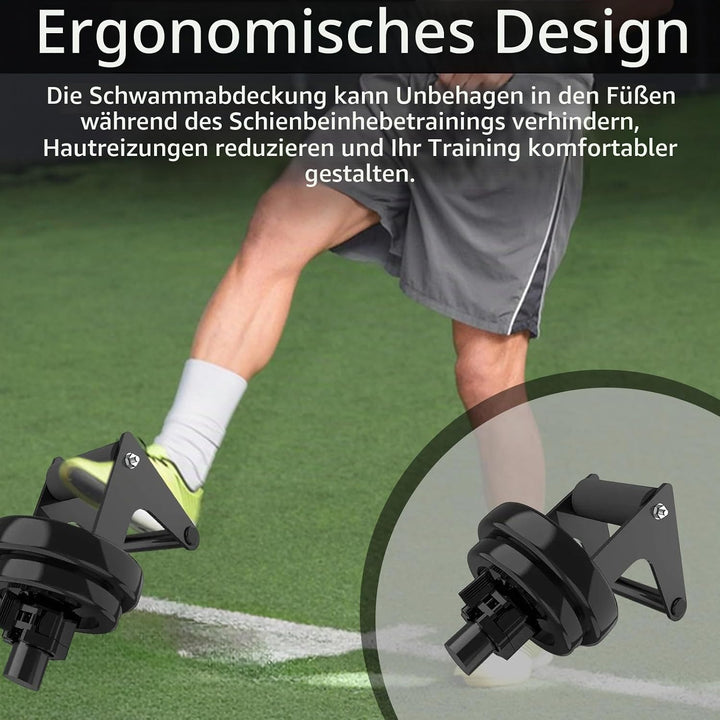 Tibialis Trainer, Beinstrecker Beinbeuger Gerät für Fitnessstudio Training im Freien und Urlaub Bein