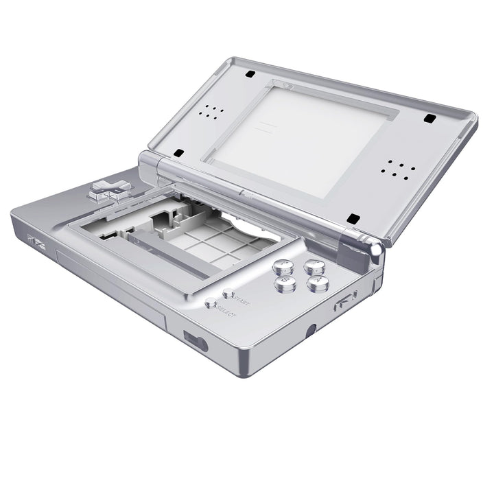 eXtremeRate Full Gehäuse Case für Nintendo DS Lite NDSL, DIY-Ersatz Voll Hülle&amp;Knöpfen&amp;Screen Protec