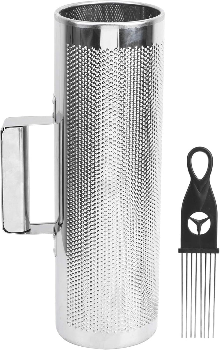 Metal Guiro Shaker mit Scraper Music Teaching Aids Percussion Instrument