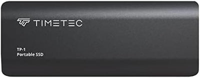 Timetec Tragbare externe SSD USB 3.2 Gen2 USB-Typ C bis zu 550 MB/s ultradünnes Flash-Aluminium-Mini