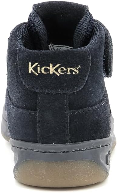 Kickers Unisex Kinder Kickalien Sneaker 20 EU Blu Marine, 20 EU Blu Marine