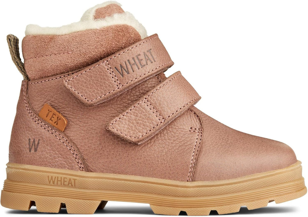 Wheat Kinderschuhe Winterschuhe Dry Klett Tex Junior Grössen Unisex Jungen und Mädchen 80% Leder,20%