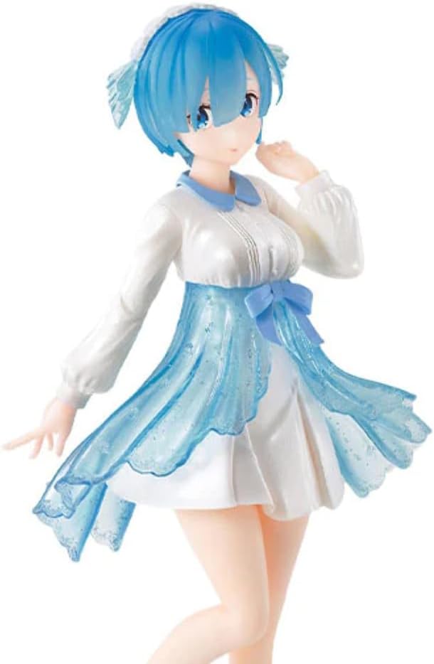 Banpresto BP19018 Re:Zero -Starting Life in Another World RE Zero-Rem-Figurine 20cm, Mehrfarbig, M