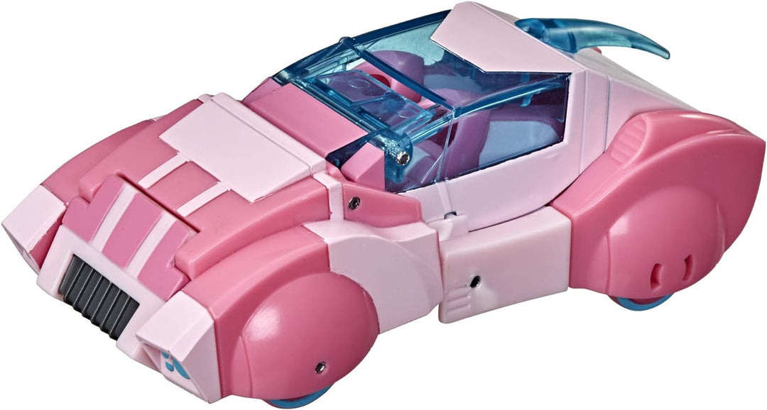 Transformers Bumblebee Cyberverse Adventures Deluxe Class Arcee Actionfigur Spielzeug, Build-A-Figur