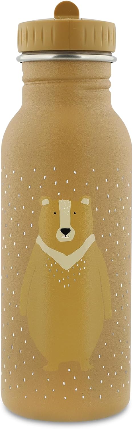 Trixie Trinkflasche Kinder 500ml, Wasserflasche Kindergarten, auslaufsicher | Kinderflasche für Jung