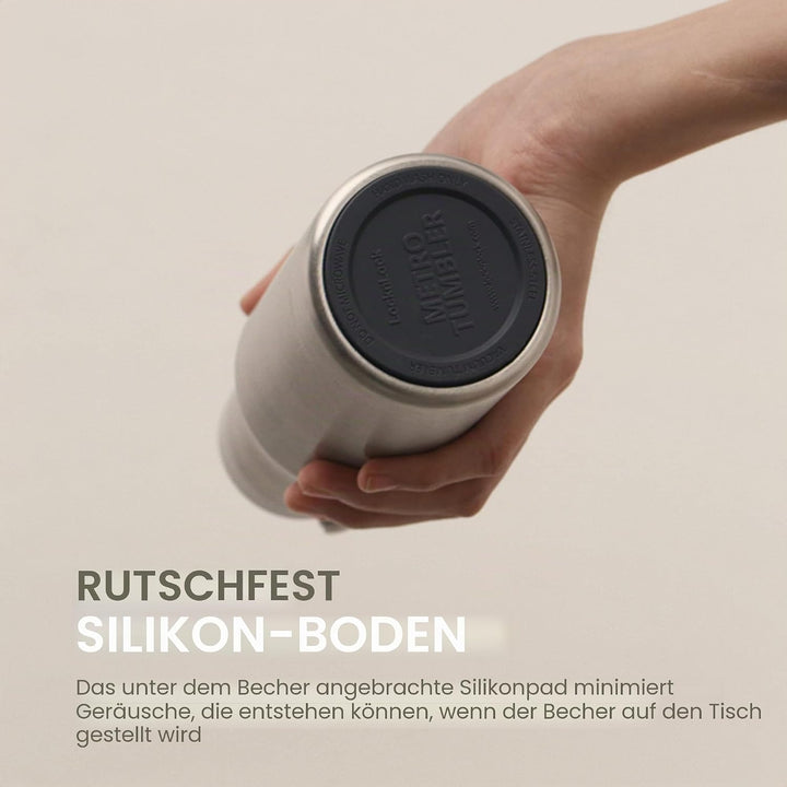 LOCK & LOCK METRO TUMBLER - Thermobecher für Kaffee, Tee und andere heisse und kalte Getränke - Vaku