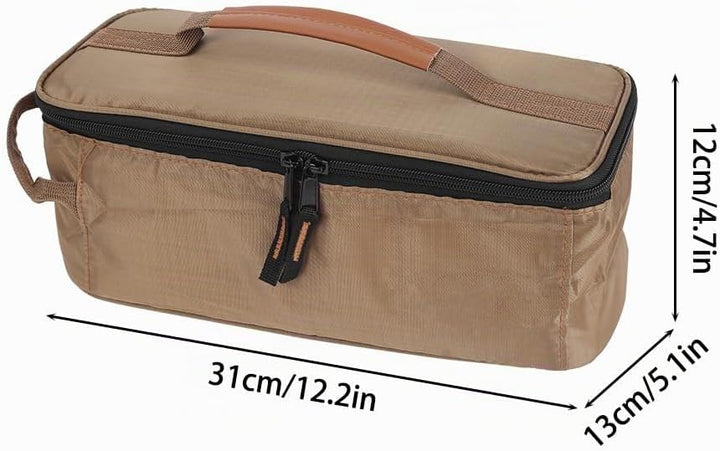 MiOYOOW Camping Küchenutensilien Organizer Tasche, Tragbare Camping Kochgeschirr Aufbewahrungstasche