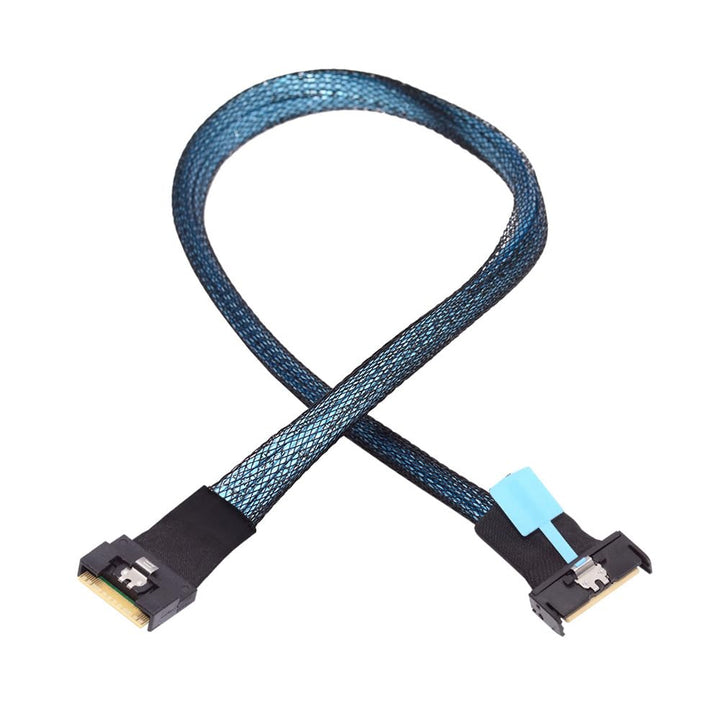 xiwai MCIO SFF-8654 SAS 4.0 74Pin Stecker auf PCI-E Slimline 8i 74Pin Stecker PCI-E 5.0 Mini Cool Ed