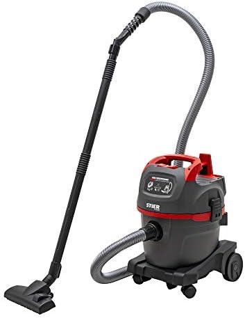 STIER Nass-Trockensauger SNT-20 Premium, 1400W, 20L Behälter, Industriesauger, 8m Kabel, mit Ausblas