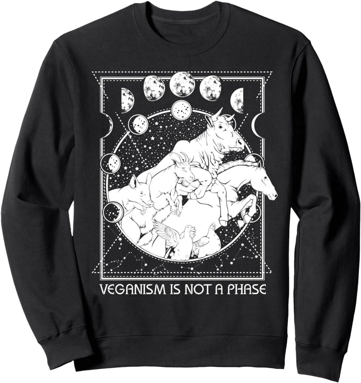 Veganismus Veganer Vegetarier Tierschützer Aktivist Tiere Sweatshirt