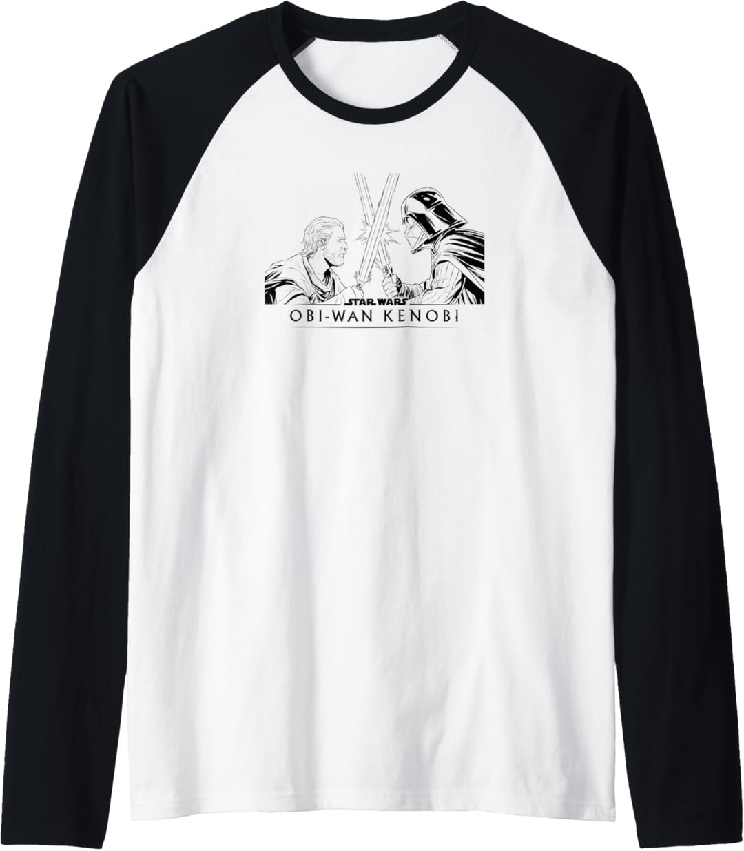 Star Wars: Obi-Wan Kenobi Vader Lightsaber Clash Raglan