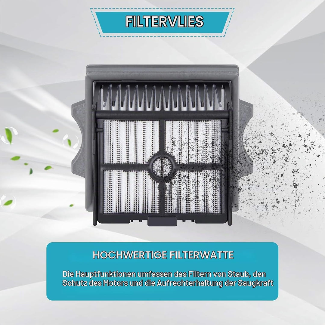Bürstenwalzen und Filter Ersatz für Tineco Floor One S7 Artist/Stretch S6/SWITCH S6/SWITCH S6 Stretc