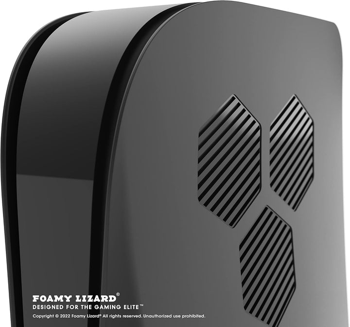 Foamy Lizard StealthPlates PS5 Belüftete Frontplatte für die Playstation 5 Konsole, Ersatzschalenzub