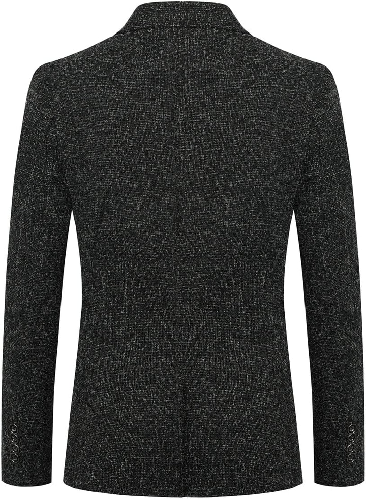 Allthemen Herren Sakko Sportlich Baumwolle Blazer Slim Fit Modern Jackett Jacke Casual Anzugjacke fü