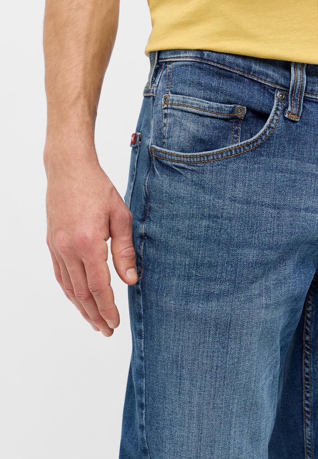 MUSTANG Jeans Herren Stretch Big Sur Regular 32W / 34L Blau, 32W / 34L Blau