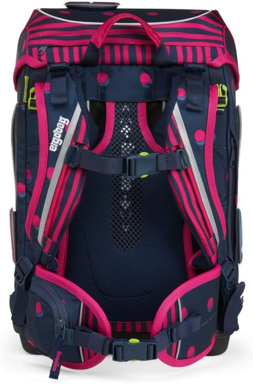 ergobag Cubo Set Ergonomischer Schulrucksack, 5 Stück Einheitsgrösse Schubi Dubär - Blau, Einheitsgr